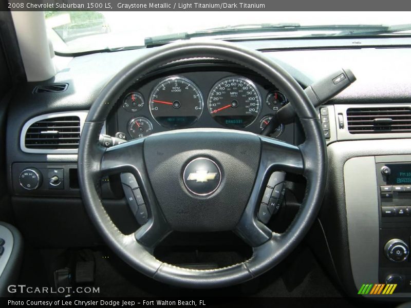 Graystone Metallic / Light Titanium/Dark Titanium 2008 Chevrolet Suburban 1500 LS