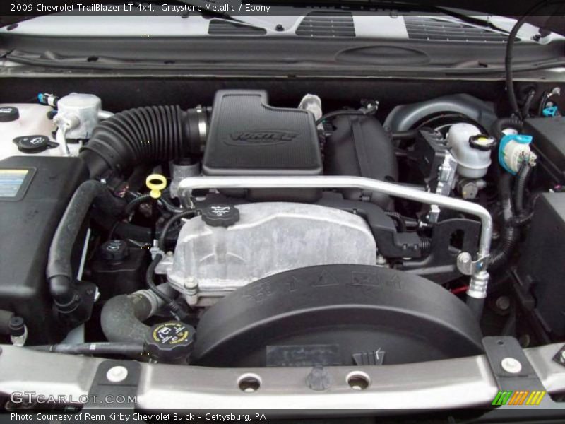 Graystone Metallic / Ebony 2009 Chevrolet TrailBlazer LT 4x4