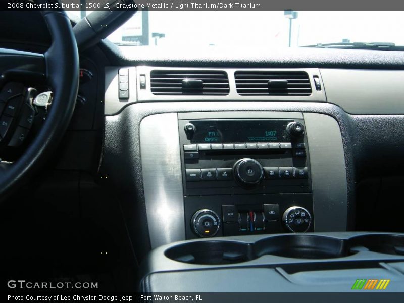 Graystone Metallic / Light Titanium/Dark Titanium 2008 Chevrolet Suburban 1500 LS