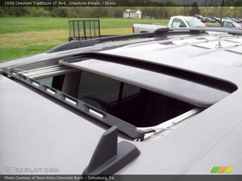 Graystone Metallic / Ebony 2009 Chevrolet TrailBlazer LT 4x4
