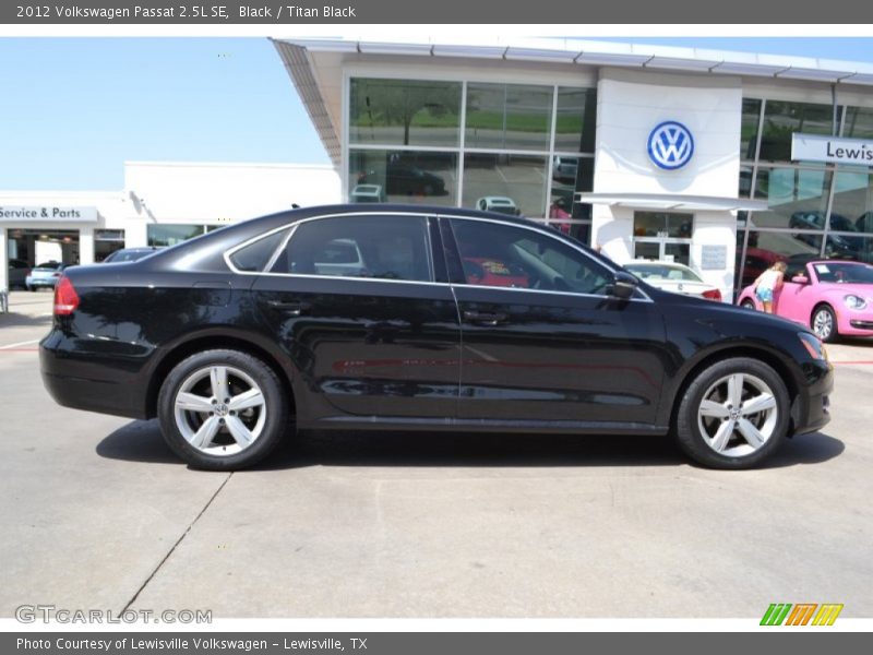 Black / Titan Black 2012 Volkswagen Passat 2.5L SE