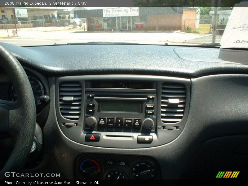 Silver Metallic / Gray 2008 Kia Rio LX Sedan