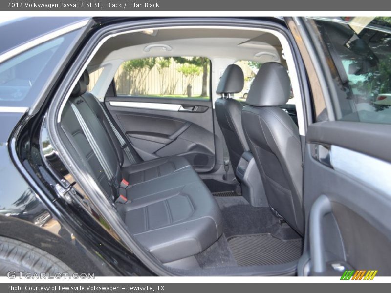 Black / Titan Black 2012 Volkswagen Passat 2.5L SE