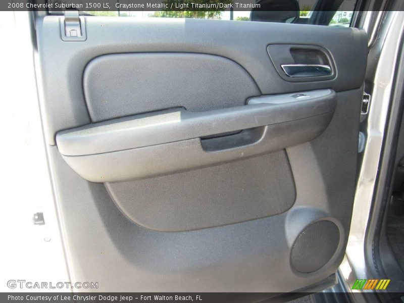 Graystone Metallic / Light Titanium/Dark Titanium 2008 Chevrolet Suburban 1500 LS