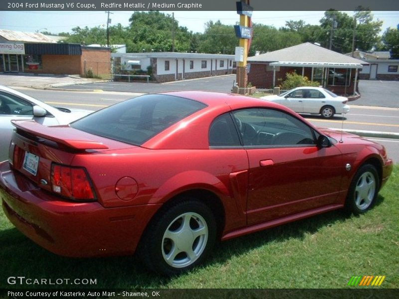Redfire Metallic / Medium Graphite 2004 Ford Mustang V6 Coupe