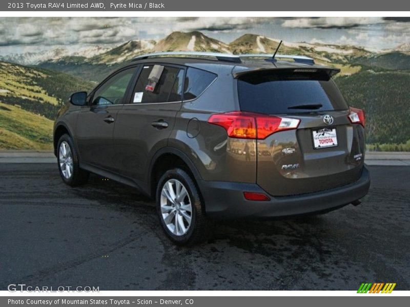 Pyrite Mica / Black 2013 Toyota RAV4 Limited AWD