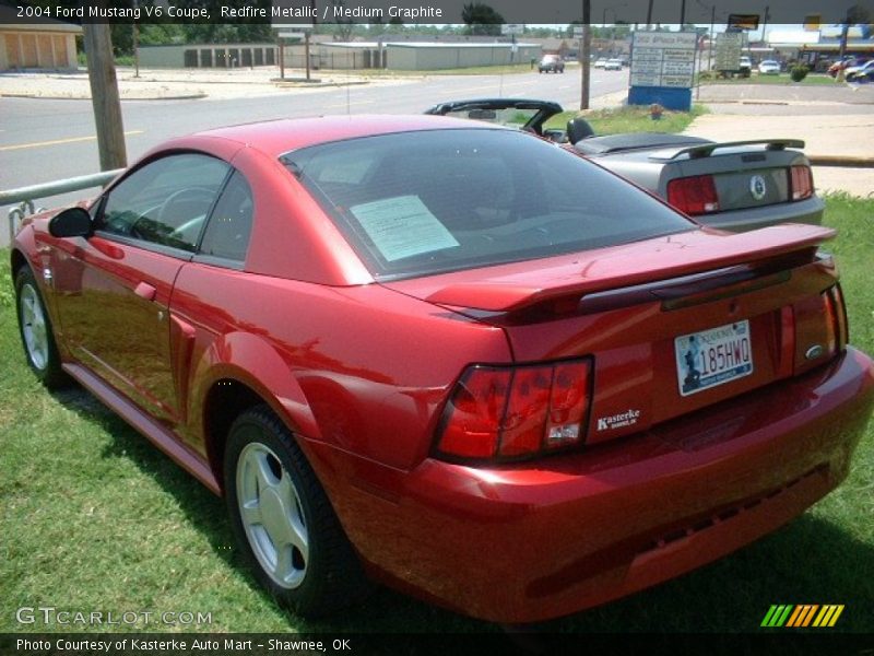 Redfire Metallic / Medium Graphite 2004 Ford Mustang V6 Coupe