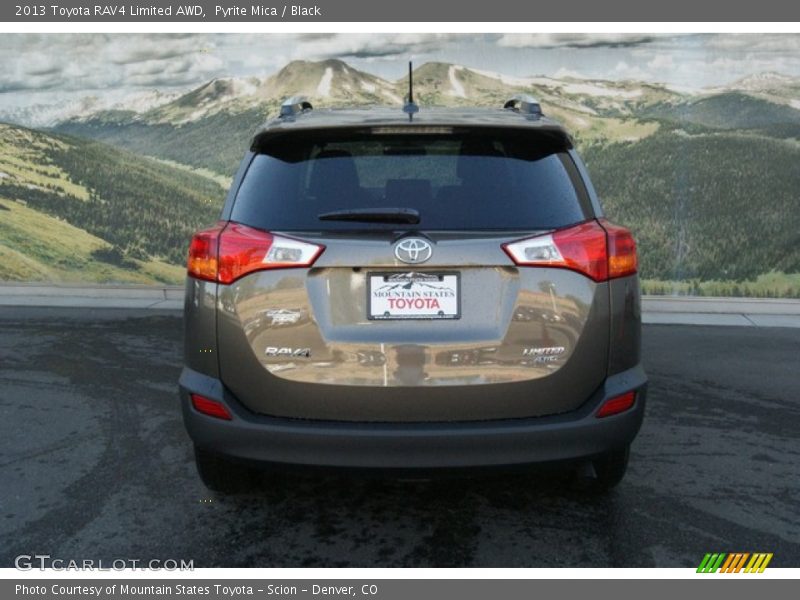 Pyrite Mica / Black 2013 Toyota RAV4 Limited AWD