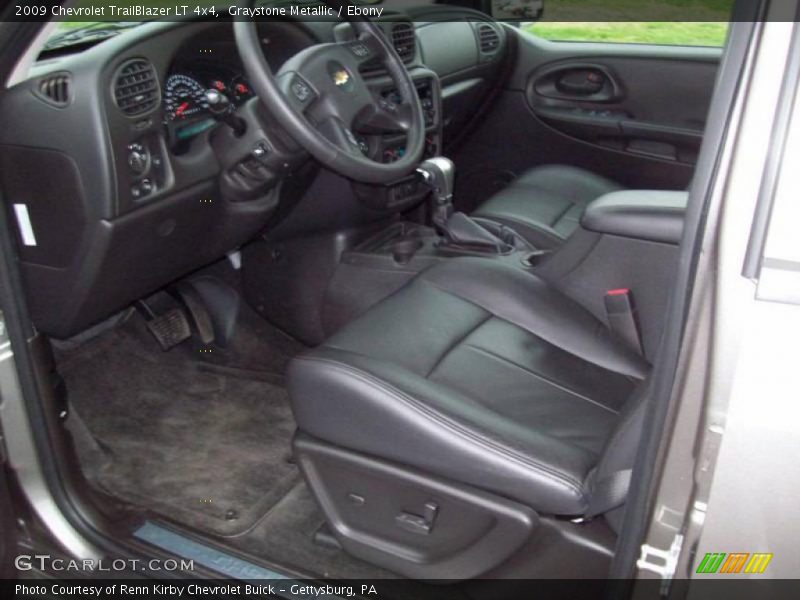 Graystone Metallic / Ebony 2009 Chevrolet TrailBlazer LT 4x4