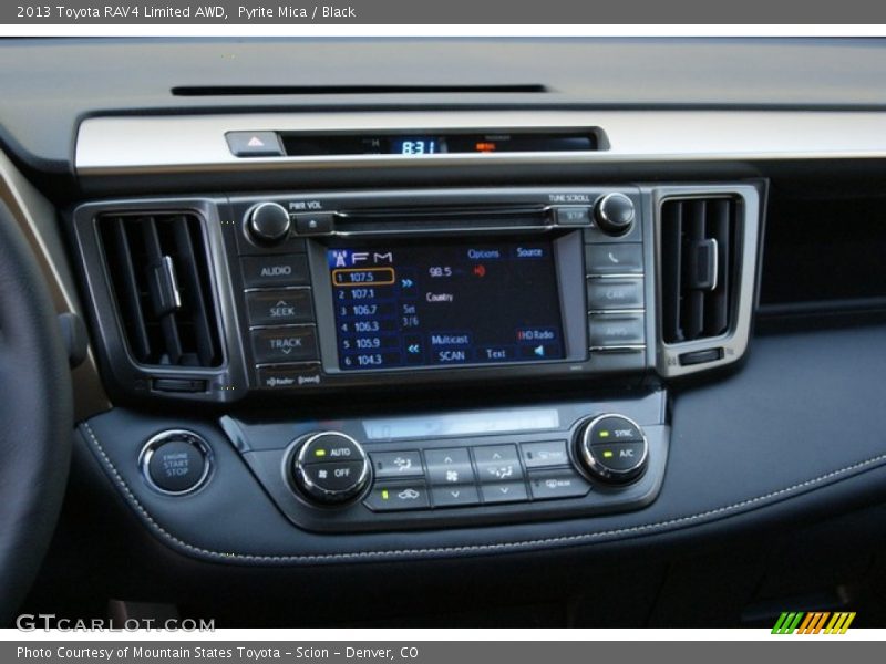 Pyrite Mica / Black 2013 Toyota RAV4 Limited AWD