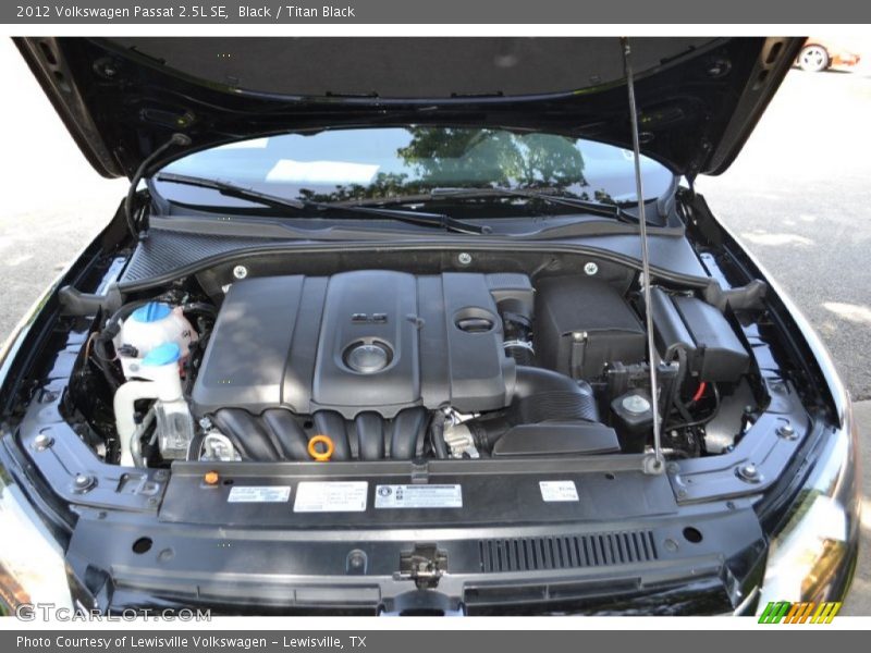 Black / Titan Black 2012 Volkswagen Passat 2.5L SE