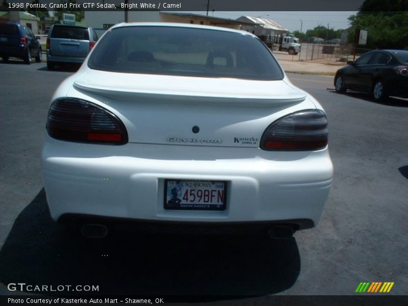 Bright White / Camel 1998 Pontiac Grand Prix GTP Sedan