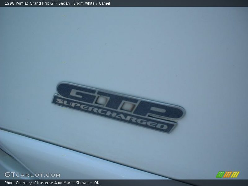 Bright White / Camel 1998 Pontiac Grand Prix GTP Sedan