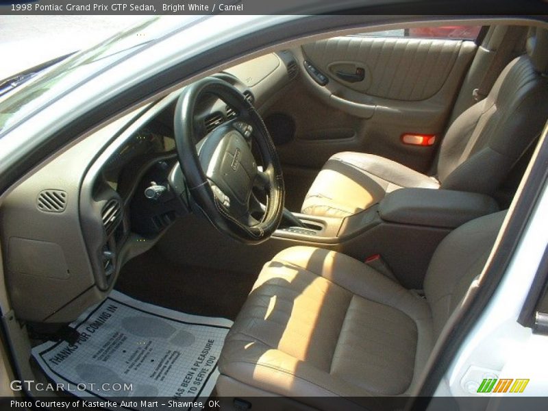 Bright White / Camel 1998 Pontiac Grand Prix GTP Sedan
