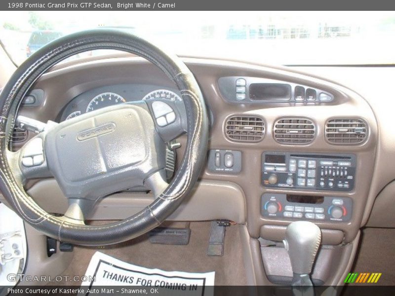 Bright White / Camel 1998 Pontiac Grand Prix GTP Sedan
