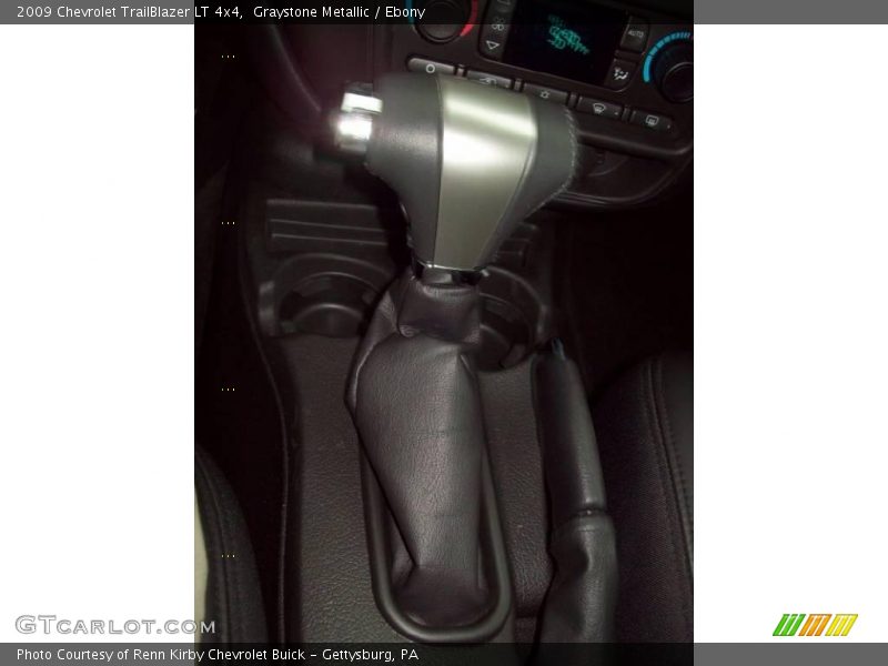 Graystone Metallic / Ebony 2009 Chevrolet TrailBlazer LT 4x4