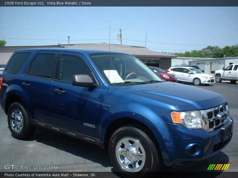 Vista Blue Metallic / Stone 2008 Ford Escape XLS