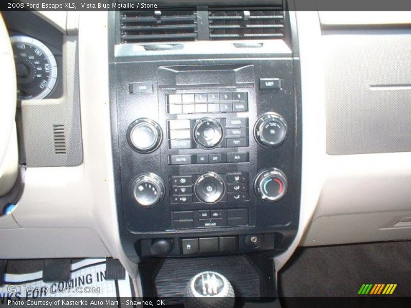 Vista Blue Metallic / Stone 2008 Ford Escape XLS