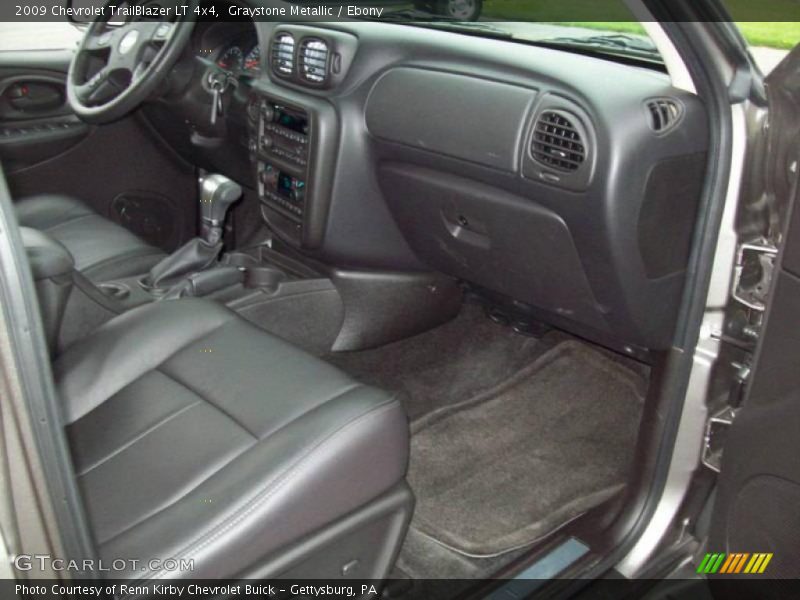 Graystone Metallic / Ebony 2009 Chevrolet TrailBlazer LT 4x4