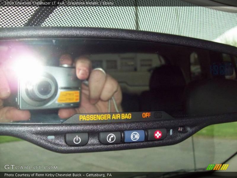 Graystone Metallic / Ebony 2009 Chevrolet TrailBlazer LT 4x4