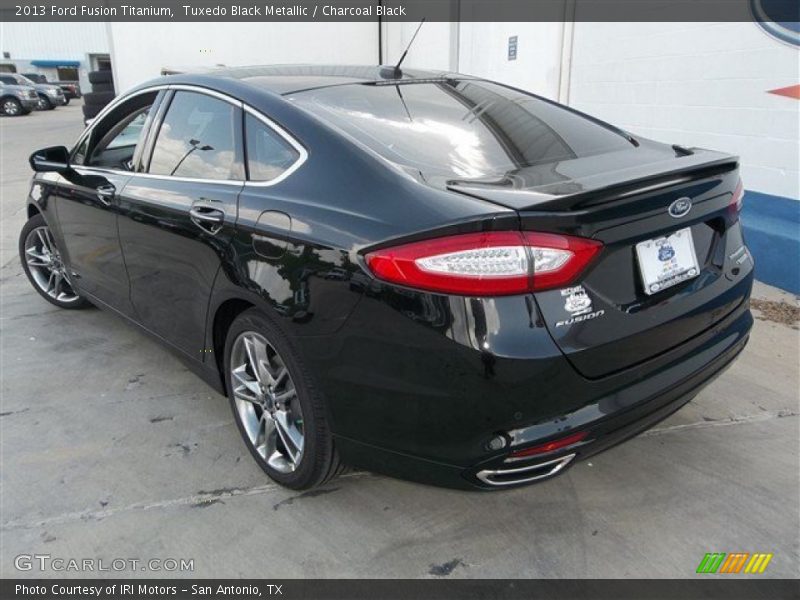Tuxedo Black Metallic / Charcoal Black 2013 Ford Fusion Titanium