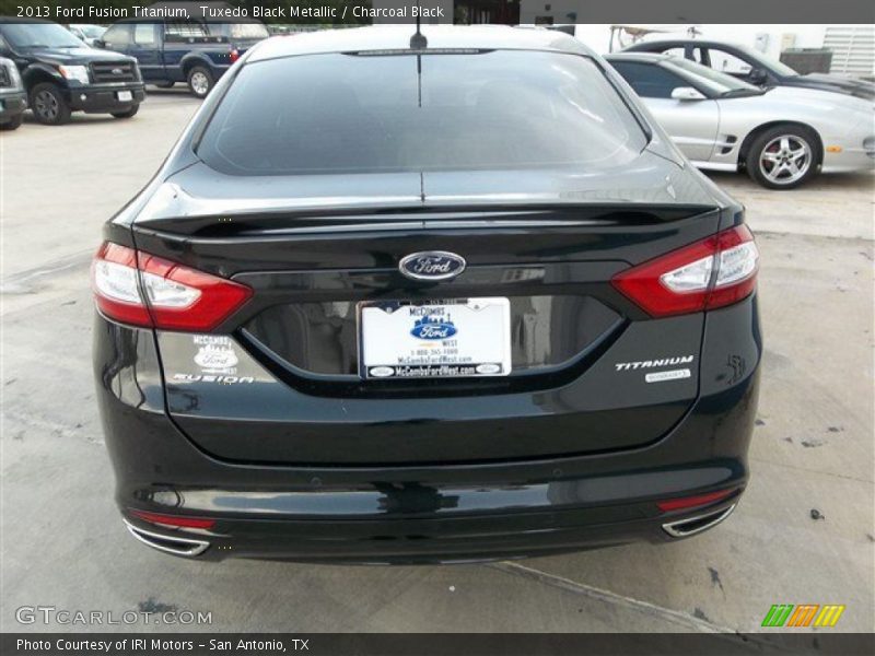 Tuxedo Black Metallic / Charcoal Black 2013 Ford Fusion Titanium