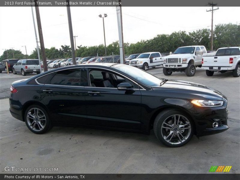 Tuxedo Black Metallic / Charcoal Black 2013 Ford Fusion Titanium