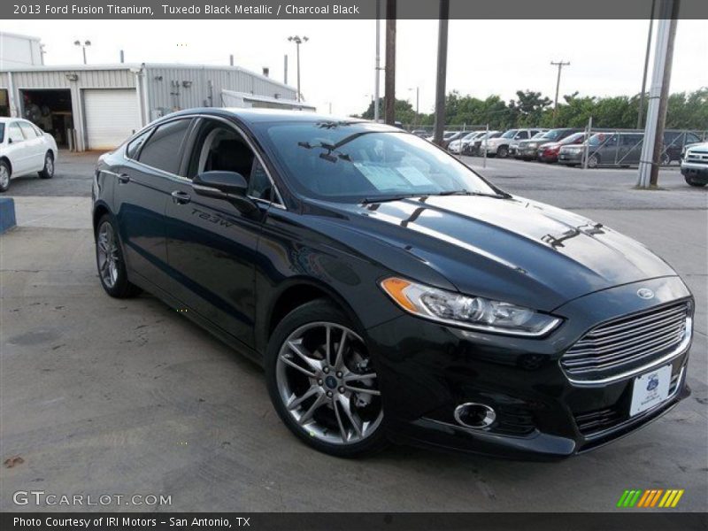 Tuxedo Black Metallic / Charcoal Black 2013 Ford Fusion Titanium