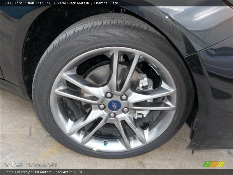 Tuxedo Black Metallic / Charcoal Black 2013 Ford Fusion Titanium