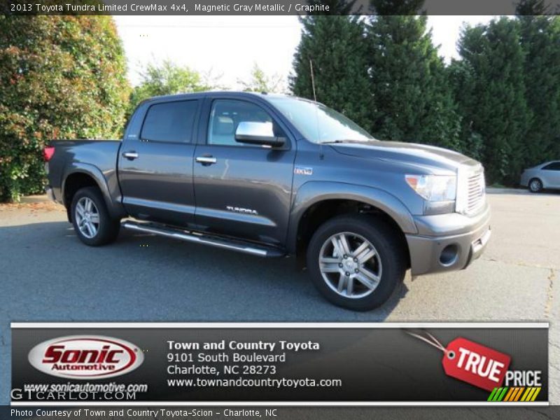 Magnetic Gray Metallic / Graphite 2013 Toyota Tundra Limited CrewMax 4x4