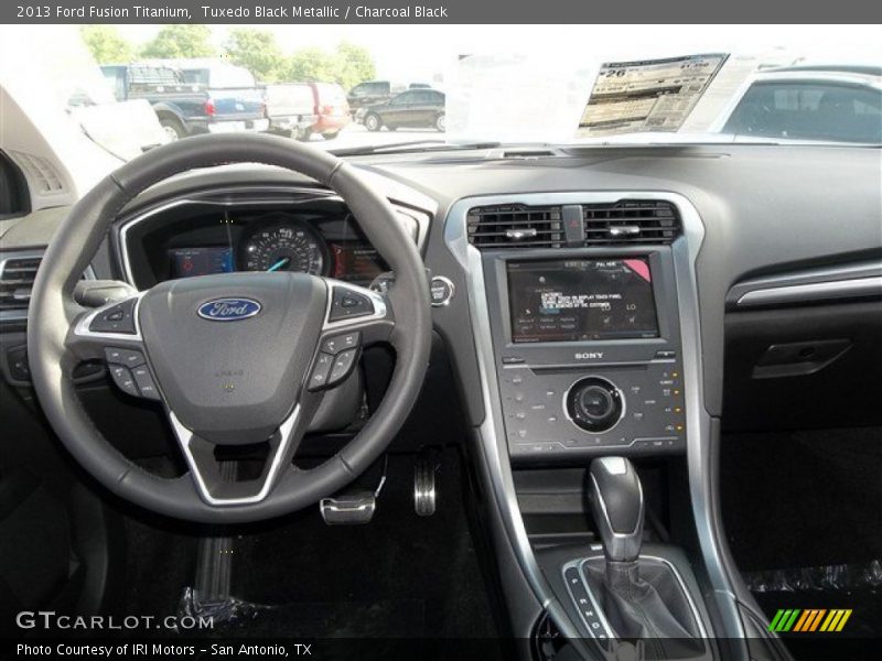 Tuxedo Black Metallic / Charcoal Black 2013 Ford Fusion Titanium