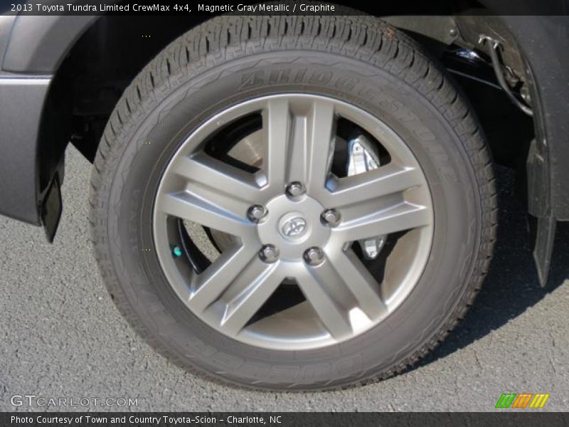 Magnetic Gray Metallic / Graphite 2013 Toyota Tundra Limited CrewMax 4x4