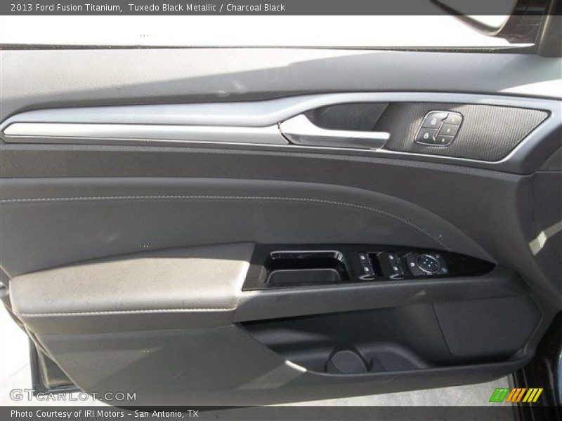 Tuxedo Black Metallic / Charcoal Black 2013 Ford Fusion Titanium