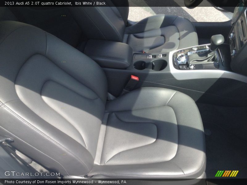 Ibis White / Black 2013 Audi A5 2.0T quattro Cabriolet