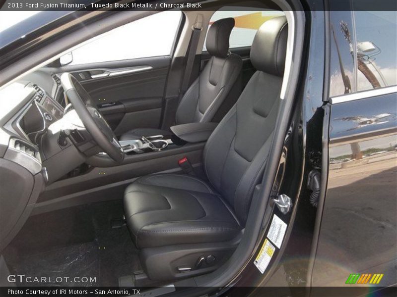 Tuxedo Black Metallic / Charcoal Black 2013 Ford Fusion Titanium