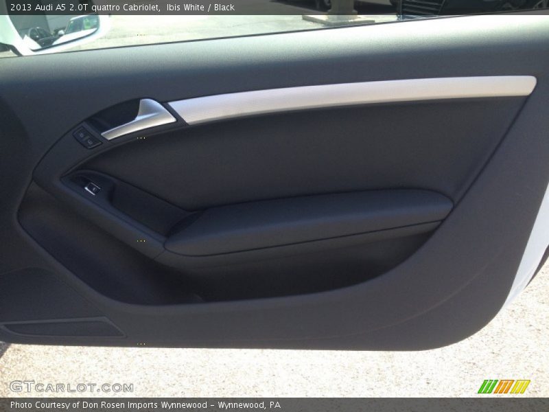 Ibis White / Black 2013 Audi A5 2.0T quattro Cabriolet