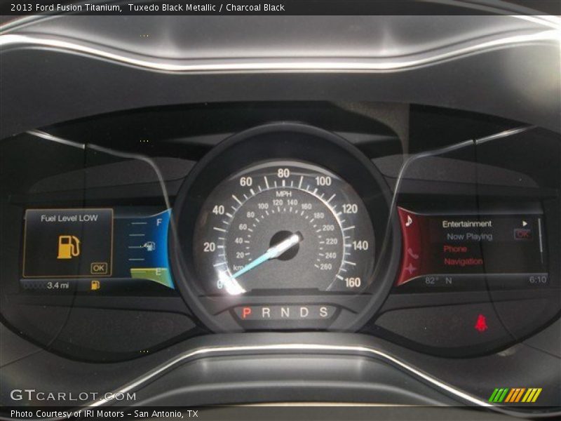 Tuxedo Black Metallic / Charcoal Black 2013 Ford Fusion Titanium