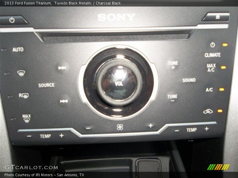 Tuxedo Black Metallic / Charcoal Black 2013 Ford Fusion Titanium