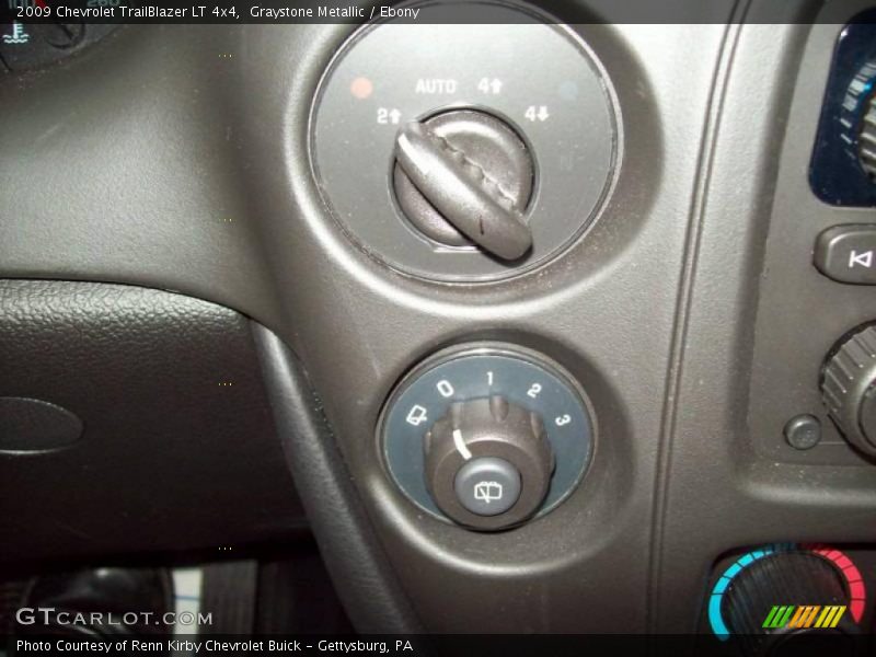 Graystone Metallic / Ebony 2009 Chevrolet TrailBlazer LT 4x4