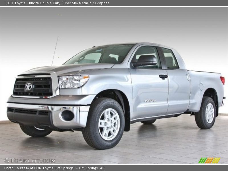 Silver Sky Metallic / Graphite 2013 Toyota Tundra Double Cab