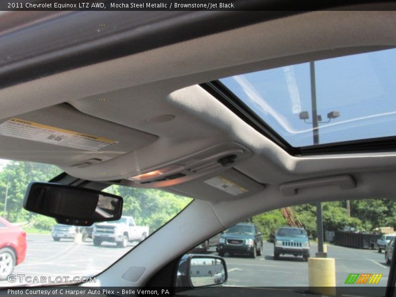 Mocha Steel Metallic / Brownstone/Jet Black 2011 Chevrolet Equinox LTZ AWD