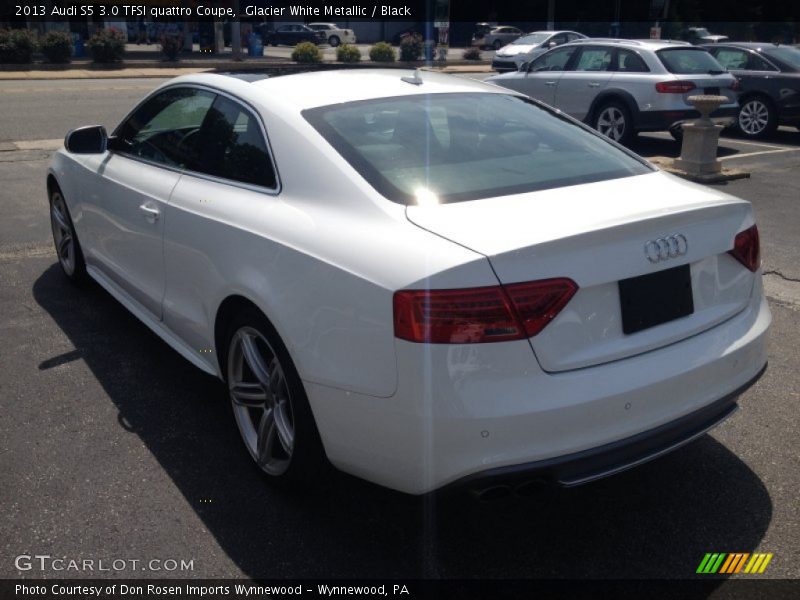 Glacier White Metallic / Black 2013 Audi S5 3.0 TFSI quattro Coupe