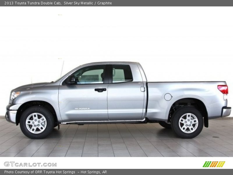 Silver Sky Metallic / Graphite 2013 Toyota Tundra Double Cab