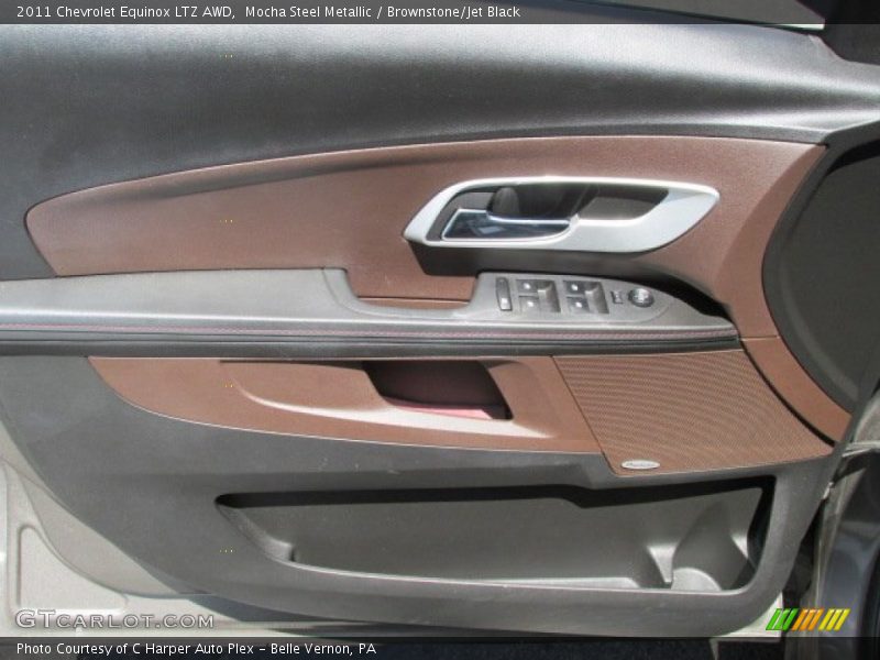 Mocha Steel Metallic / Brownstone/Jet Black 2011 Chevrolet Equinox LTZ AWD