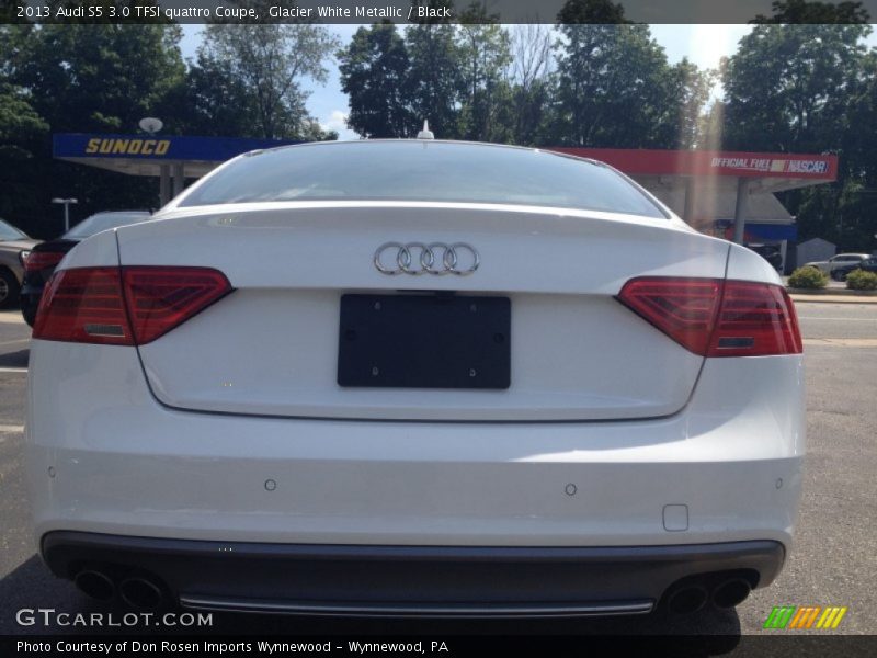 Glacier White Metallic / Black 2013 Audi S5 3.0 TFSI quattro Coupe