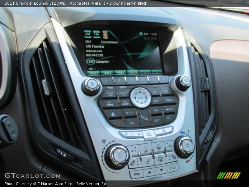 Mocha Steel Metallic / Brownstone/Jet Black 2011 Chevrolet Equinox LTZ AWD
