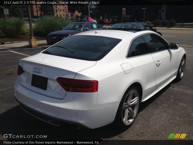 Glacier White Metallic / Black 2013 Audi S5 3.0 TFSI quattro Coupe