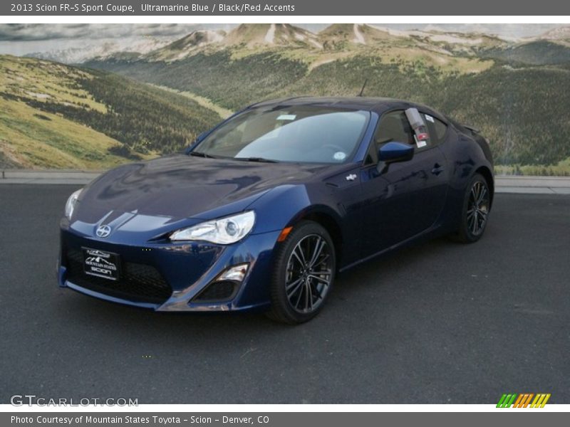 Ultramarine Blue / Black/Red Accents 2013 Scion FR-S Sport Coupe