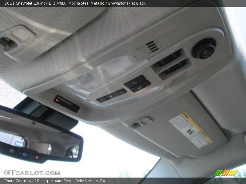 Mocha Steel Metallic / Brownstone/Jet Black 2011 Chevrolet Equinox LTZ AWD