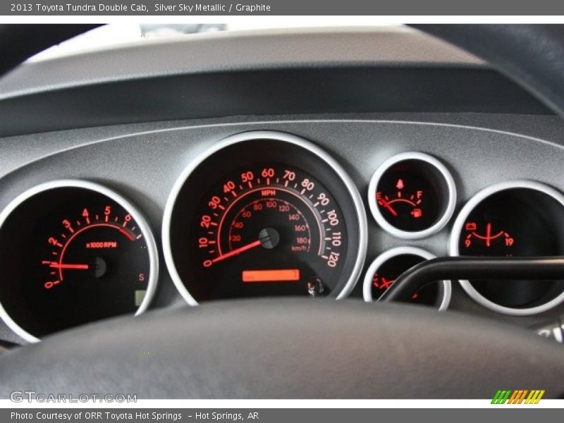 Silver Sky Metallic / Graphite 2013 Toyota Tundra Double Cab